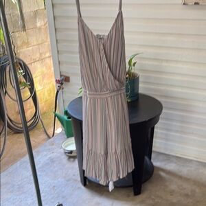 Striped Spaghetti strap Dress